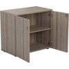 Wooden Cupboard, Grey Oak, 1 Shelf, 730mm High thumbnail-1