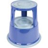 Kick step stool, Plastic, Blue, H370mm thumbnail-0