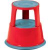 kick step stool, Metal, Red, H400mm thumbnail-0