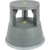 Kick step stool, Plastic, Grey, H370mm thumbnail-0