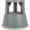 Kick step stool, Plastic, Grey, H370mm thumbnail-1