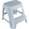 kick step stool, Plastic, White, H410mm thumbnail-0