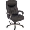 Siesta Executive Chair Leather Black thumbnail-0