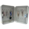 Key Cabinet, 20 Key Capacity, Grey, Steel, 80 x 200 x 80mm thumbnail-1