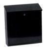 Top Loading Mail Box, Black, Steel, 390 x 365 x 115mm, Weatherproof thumbnail-1