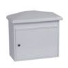 Front Loading Mail Box, White, Steel, 352 x 392 x 205mm, Weatherproof thumbnail-1