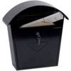 Front Loading Mail Box, Black, Steel, 370 x 365 x 135mm, Weatherproof thumbnail-1
