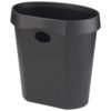 DTR Eco Black Waste Bin, 18 Litre, Made From 100% Recycled Plastic thumbnail-0