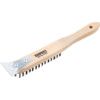 4-ROW WIRE SCRATCH BRUSH WITH SCRAPER thumbnail-1