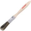 1/2in., Flat, Natural Bristle, Angle Brush, Handle Wood thumbnail-0