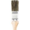 1in., Flat, Natural Bristle, Angle Brush, Handle Wood thumbnail-2
