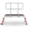 H1790m, Aluminium Folding Work Platform, Non-Slip, Safety Handrails thumbnail-0