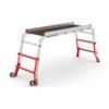 H1790m, Aluminium Folding Work Platform, Non-Slip, Safety Handrails thumbnail-2