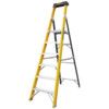 6 x Treads, Glass Fibre Platform Step Ladder, 2.04m thumbnail-0