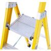 3 x Treads, Glass Fibre Platform Step Ladder, 1m thumbnail-2