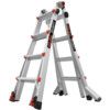 Aluminium Combination Ladder, 1.4m (closed) - 4.6m  (extended), EN 131 thumbnail-0