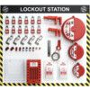 LOCKOUT STATION B - COMPLETE WITH STOCK 1075 X 965MM thumbnail-0