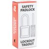 Lockout Keyed Padlock, Keyed Different, Nylon, Green, 42mm Width, Weatherproof thumbnail-2