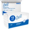6663 Performance Hand Towels Med White 15 Sleeves thumbnail-0