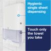 C Fold White Hand Towel Dispenser 553000 thumbnail-1
