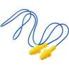 Ultrafit, Reusable Ear Plugs, Corded/Uncorded, Not Detectable, Triple Flange, 32dB, Yellow, Plastic, Pk-50 Pairs thumbnail-0
