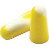 303S, Disposable Ear Plugs/Refill Pack for Dispenser, Uncorded, Not Detectable, Bullet, 33dB, White/Yellow, Foam, Pk-200 Pairs thumbnail-1