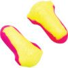 Laser-Lite, Disposable Ear Plugs, Uncorded, Not Detectable, Flared Bullet, 35dB, Pink/Yellow, Foam, Pk-200 Pairs thumbnail-0