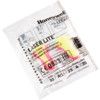 Laser-Lite, Disposable Ear Plugs, Uncorded, Not Detectable, Flared Bullet, 35dB, Pink/Yellow, Foam, Pk-200 Pairs thumbnail-1