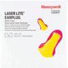 Laser-Lite, Disposable Ear Plugs, Uncorded, Not Detectable, Flared Bullet, 35dB, Pink/Yellow, Foam, Pk-200 Pairs thumbnail-2
