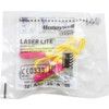 Laser-Lite, Disposable Ear Plugs, Corded, Not Detectable, Flared Bullet, 35dB, Pink/Yellow, Foam, Pk-100 Pairs thumbnail-1