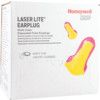 Laser-Lite, Disposable Ear Plugs, Corded, Not Detectable, Flared Bullet, 35dB, Pink/Yellow, Foam, Pk-100 Pairs thumbnail-2
