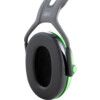 Ear Defenders, Over-the-Head, No Communication Feature, Dielectric, Black/Green Cups thumbnail-2