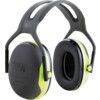 Ear Defenders, Over-the-Head, No Communication Feature, Dielectric, Black/Green Cups thumbnail-0