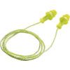 Whisper, Reusable Ear Plugs, Corded, Not Detectable, Triple Flange, 27dB, Green, Pk-50 Pairs thumbnail-0