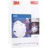 8833 Disposable Mask, Valved, White/Red, FFP3, Filters Dust/Mist/Fumes, Pack of 10 thumbnail-3