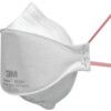Aura Gen3 9330+ Disposable Mask, Unvalved, White/Red, FFP3, Filters Dust/Mist/Particulates/Solid Aerosols/Liquid Aerosols, Pack of 440 thumbnail-0
