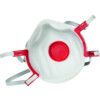 Affinity 1131 Disposable Mask, Valved, White, FFP3, Filters Solid Aerosols/Liquid Aerosols, Pack of 5 thumbnail-0