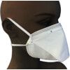 Disposable Mask, Unvalved, White, FFP2, Filters Solid Aerosols/Liquid Aerosols, Pack of 25 thumbnail-2