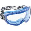 Blast, Safety Goggles, Polycarbonate, Clear Lens, Blue Frame, Indirect Ventilation, Anti-Fog/Chemical-resistant/Impact-resistant/Scratch-resistant thumbnail-0