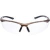 Contour, Safety Glasses, Clear Lens, Half-Frame, Black Frame, Anti-Fog/Impact-resistant/Scratch-resistant thumbnail-0
