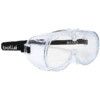 Safety Goggles, Polycarbonate, Clear Lens, PVC, Blue Frame, Sealed, Anti-Fog/Scratch-resistant/UV-resistant thumbnail-0