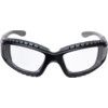 Tracker 2, Safety Glasses, Clear Lens, Full-Frame, Black Frame, Anti-Fog/High Temperature Resistant/Impact-resistant/Scratch-resistant/UV-resistant thumbnail-0