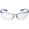 Tora, Safety Glasses, Clear Lens, Half-Frame, Blue Frame, Scratch-resistant/UV-resistant thumbnail-0