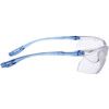 Tora, Safety Glasses, Clear Lens, Half-Frame, Blue Frame, Scratch-resistant/UV-resistant thumbnail-1