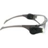 Safety Glasses, Clear Lens, Full-Frame, Black/Silver Frame, Anti-Fog/Impact-resistant/Scratch-resistant/UV-resistant thumbnail-1