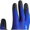 11-618 HyFlex® Ultralite Mechanical Hazard Gloves, Black/Blue, Nylon Liner, Polyurethane Coating, EN388: 2016, 3, 1, 2, 1, X, Size 8 thumbnail-4