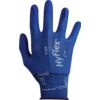 11-818 HyFlex® Fortix Mechanical Hazard Gloves, Blue, Nylon Liner, Nitrile Coating, EN388: 2016, 3, 1, 2, 1, A, Size 9 thumbnail-1