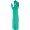 37-655 Solvex Chemical Resistant Gauntlet, Green, Nitrile, Unlined, Size 9 thumbnail-1