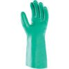 37-655 Solvex Chemical Resistant Gauntlet, Green, Nitrile, Unlined, Size 8 thumbnail-1
