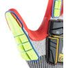 R065, Impact Gloves, Grey/Hi-Vis Yellow/Red, HPPE, Nitrile Coating, EN388: 2016, 4, X, 4, 3, D, P, Size 9 thumbnail-3